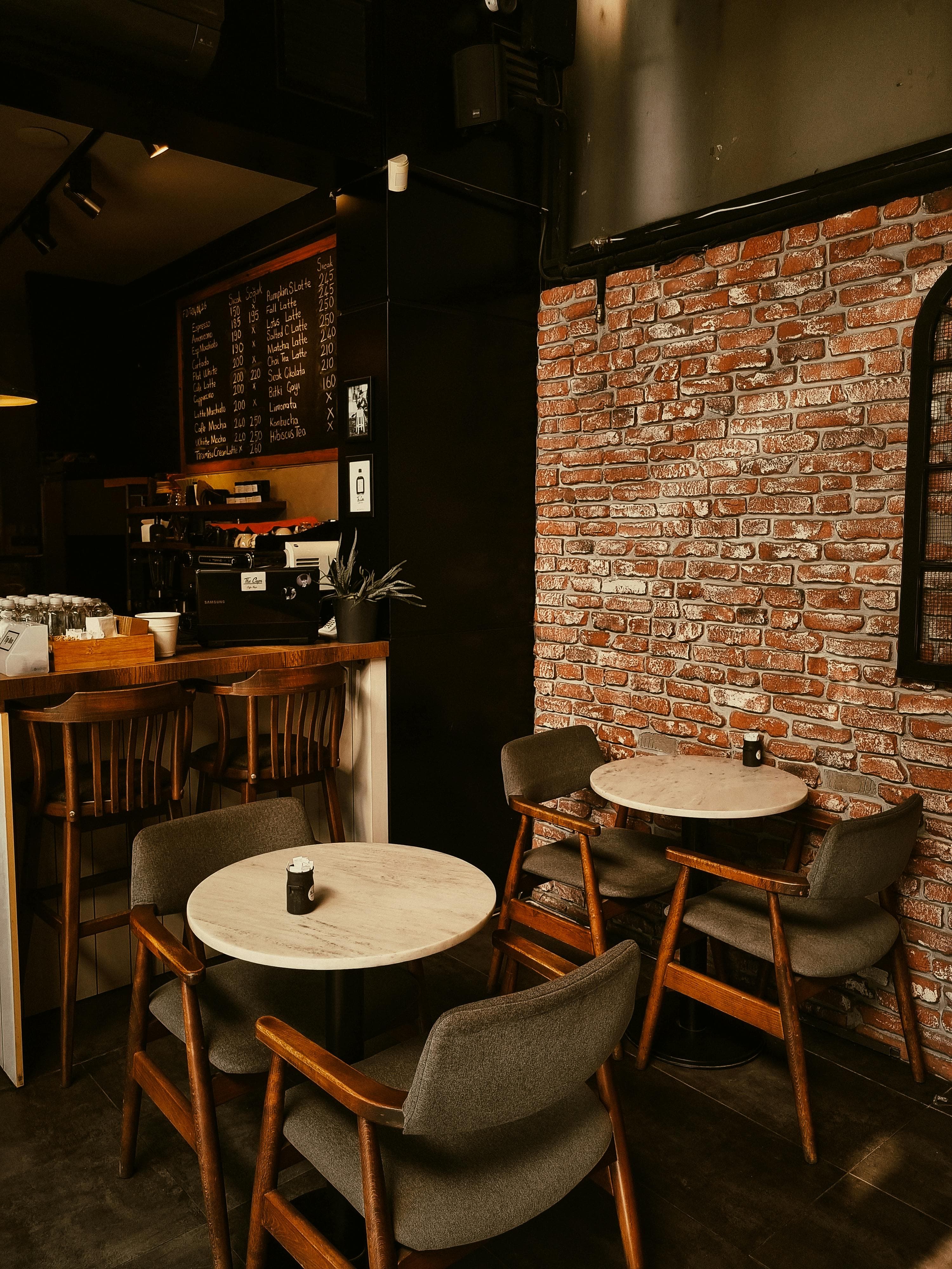 Warm cafe corner